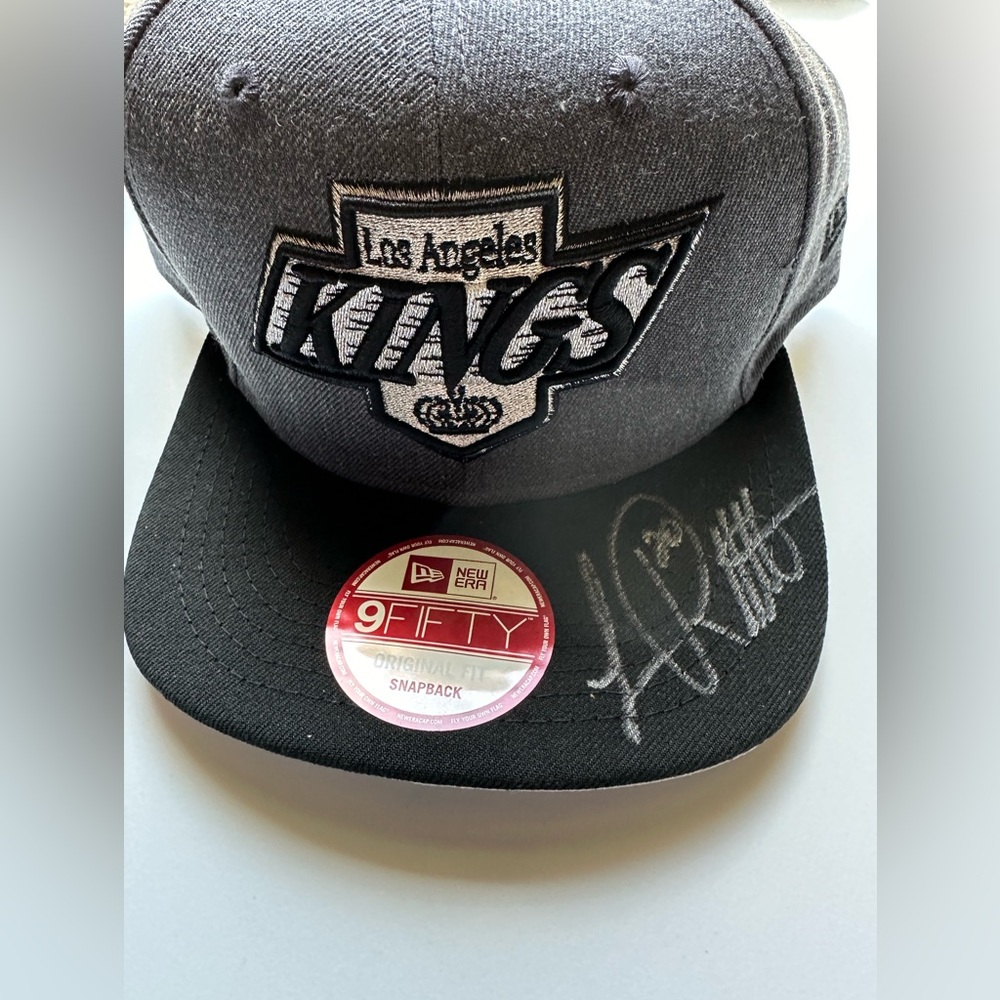 Los Angeles Kings Luc Robitaille autographed hat